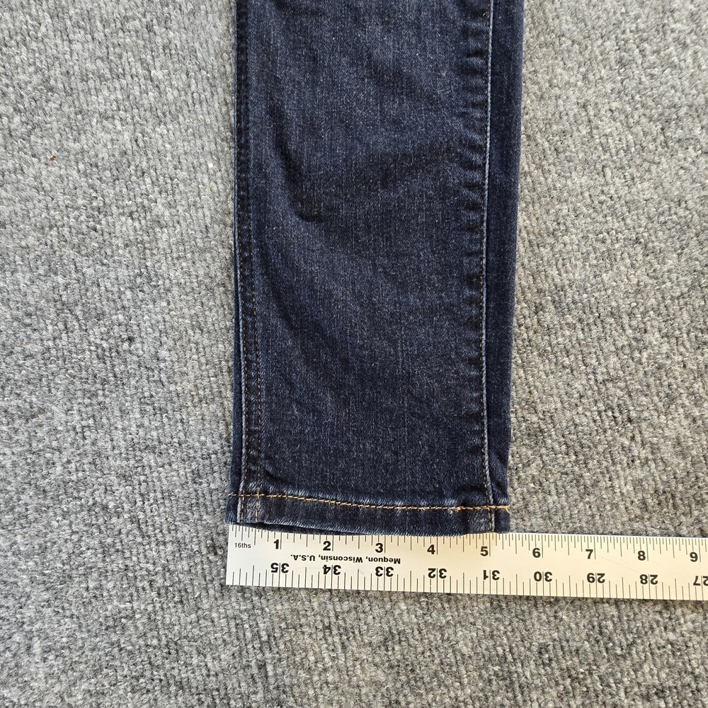 Miss Me Jeans Women 27 Button Fly Straight Blue Denim Pockets - Picture 11 of 11